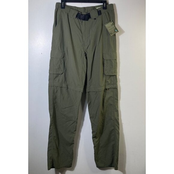 Mens Boy Scouts of America Switchback Uniform Pants S Green Classic NWT - Picture 1 of 10